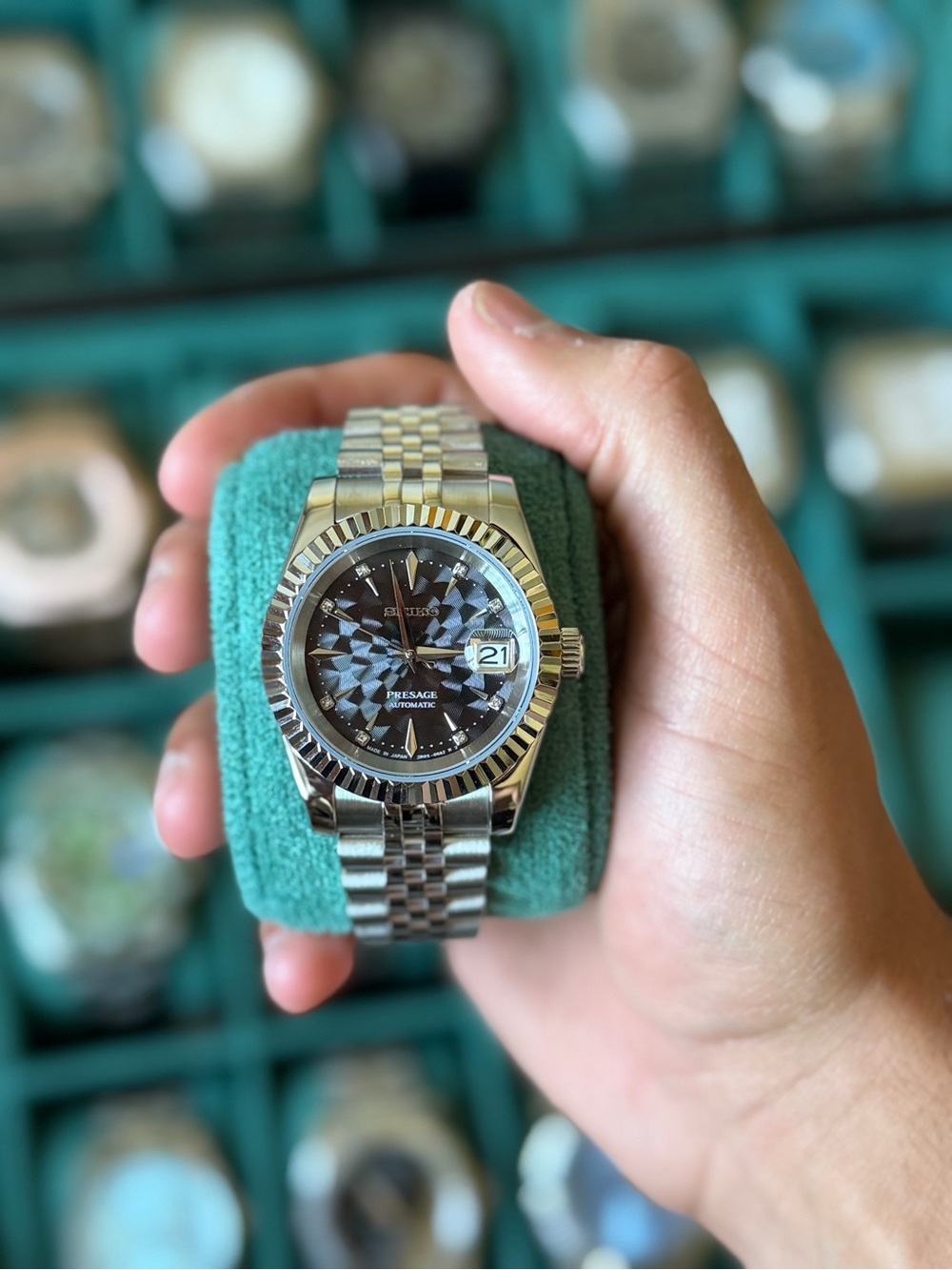 Seiko Mod: Presage Datejust